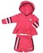 Infant Girls Lil Red Nebraska Two Piece Spoonful Set - CH-F5423