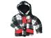 Infant Girls Plaid Nebraska Prep Sherpa - CH-G3270