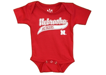 Infant Nebraska Huskers Tailsweep Onesie Nebraska Cornhuskers, Nebraska  Infant, Huskers  Infant, Nebraska  Kids, Huskers  Kids, Nebraska  Short Sleeve, Huskers  Short Sleeve, Nebraska Infant Red Nebraska Cotton Onesie Little King, Huskers Infant Red Nebraska Cotton Onesie Little King