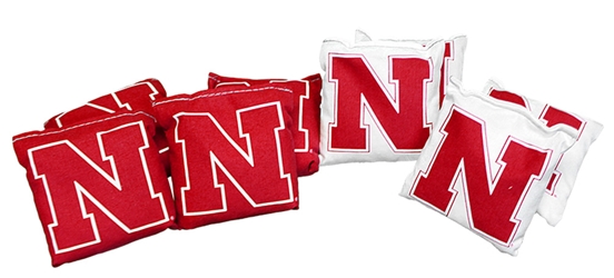 Iron N logo Cornhole Bags Nebraska Cornhuskers, Nebraska  Tailgating, Huskers  Tailgating, Nebraska  Patio, Lawn & Garden, Huskers  Patio, Lawn & Garden, Nebraska Iron N logo Cornhole Bags, Huskers Iron N logo Cornhole Bags