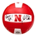 John Cook Autographed Huskers Volleyball - JH-02620