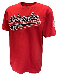 Ladies Nebraska Huskers Tailsweep Pro Tee Nebraska Cornhuskers, Nebraska  Short Sleeve, Huskers  Short Sleeve, Nebraska  Mens, Huskers  Mens, Nebraska  Mens T-Shirts, Huskers  Mens T-Shirts, Nebraska Red Nebraska Huskers Script SS Tail Tee Pro Standard , Huskers Red Nebraska Huskers Script SS Tail Tee Pro Standard 