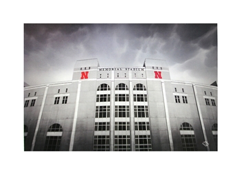 Memorial Stadium Post Card Nebraska Cornhuskers, Nebraska  Office Den & Entry, Huskers  Office Den & Entry, Nebraska  Novelty , Huskers  Novelty , Nebraska Memorial Stadium Post Card, Huskers Memorial Stadium Post Card