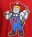 NEW HERBIE!  Herbie Husker Homer Tee - AT-G1452