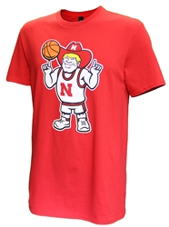 NEW HERBIE!  Herbie Husker Hoops Tee Nebraska Cornhuskers, Nebraska  Mens, Huskers  Mens, Nebraska  Ladies, Huskers  Ladies, Nebraska  Short Sleeve, Huskers  Short Sleeve, Nebraska  Mens T-Shirts, Huskers  Mens T-Shirts, Nebraska  Ladies T-Shirts, Huskers  Ladies T-Shirts, Nebraska Basketball, Huskers Basketball, Nebraska Red Herbie Husker Basketball SS Tee Western, Huskers Red Herbie Husker Basketball SS Tee Western