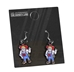 NEW HERBIE!  Herbie Husker Nebraska Dangle Earrings - DU-G0269