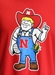 Red Herbie Husker Volleyball Tee - AT-G1418