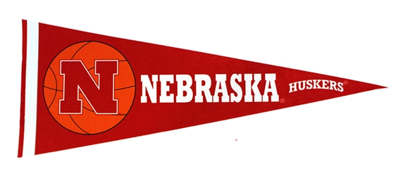 Nebraska Basketball Pennant Flag Nebraska Cornhuskers, Nebraska  Flags & Windsocks, Huskers  Flags & Windsocks, Nebraska  Prints & Posters, Huskers  Prints & Posters, Nebraska  Basketball, Huskers  Basketball, Nebraska Nebraska Basketball Pennant Flag, Huskers Nebraska Basketball Pennant Flag