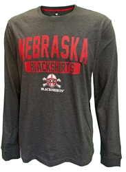 Nebraska Blackshirts NEO LS Tee Nebraska Cornhuskers, Nebraska Blackshirts, Huskers Blackshirts, Nebraska  Mens T-Shirts, Huskers  Mens T-Shirts, Nebraska  Mens, Huskers  Mens, Nebraska  Long Sleeve, Huskers  Long Sleeve, Nebraska Black Out!, Huskers Black Out!, Nebraska Black Nebraska Blackshirts NEO LS Tee Colosseum, Huskers Black Nebraska Blackshirts NEO LS Tee Colosseum