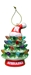 Nebraska Christmas Tree N Santa Hat LED Ornament - OD-G4842