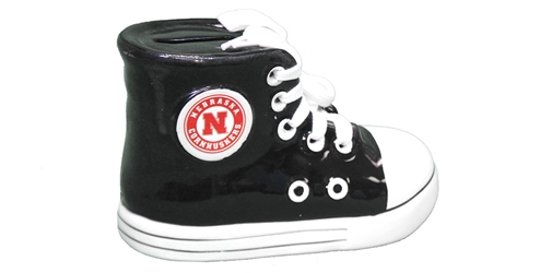 Nebraska Chuck Taylor Shoe Piggy Bank Nebraska Cornhuskers, Nebraska  Toys & Games, Huskers  Toys & Games, Nebraska Nebraska Shoe Bank, Huskers Nebraska Shoe Bank