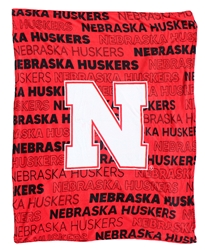 Nebraska Classic Fleece Throw Blanket Nebraska Cornhuskers, Nebraska  Game Room & Big Red Room, Huskers  Game Room & Big Red Room, Nebraska  Bedroom & Bathroom, Huskers  Bedroom & Bathroom, Nebraska  Comfy Stuff, Huskers  Comfy Stuff, Nebraska Nebraska Classic Fleece Throw Blanket Logo Brands, Huskers Nebraska Classic Fleece Throw Blanket Logo Brands