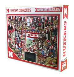 Nebraska Cornhuskers Barnburner 500 Piece Puzzle Nebraska Cornhuskers, Nebraska  Game Room & Big Red Room, Huskers  Game Room & Big Red Room, Nebraska Nebraska A Real Barnburner 500 Piece Fans Puzzle You The Fan, Huskers Nebraska A Real Barnburner 500 Piece Fans Puzzle You The Fan