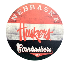 Nebraska Cornhuskers Retro Wood Wall Sign Nebraska Cornhuskers, Nebraska  Framed Pieces, Huskers  Framed Pieces, Nebraska  Game Room & Big Red Room, Huskers  Game Room & Big Red Room, Nebraska  Office Den & Entry, Huskers  Office Den & Entry, Nebraska Retro Red Black N White Nebraska Cornhuskers Wooden Circle Wall Sign KH Sports Fan, Huskers Retro Red Black N White Nebraska Cornhuskers Wooden Circle Wall Sign KH Sports Fan