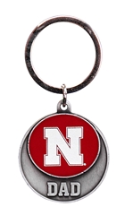 Nebraska Dad Keytag Nebraska Cornhuskers, Nebraska Vehicle, Huskers Vehicle, Nebraska Nebraska Dad Keytag, Huskers Nebraska Dad Keytag