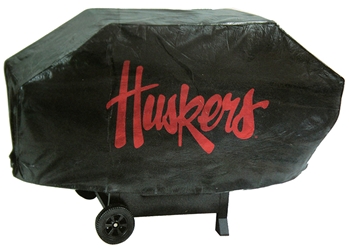 Nebraska Deluxe Vinyl Grill Cover Nebraska Cornhuskers, Nebraska Deluxe Vinyl Grill Cover