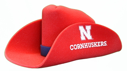 Nebraska Foam Cowboy Hat Nebraska Cornhuskers, husker football, nebraska cornhuskers merchandise, nebraska merchandise, husker merchandise, nebraska cornhuskers apparel, husker apparel, nebraska apparel, husker womens apparel, nebraska cornhuskers womens apparel, nebraska womens apparel, husker womens merchandise, nebraska cornhuskers womens merchandise, womens nebraska accessories, womens husker accessories, womens nebraska cornhusker accessories,Foam Cowboy Hat