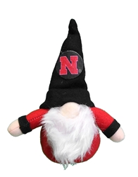 Nebraska Gnome Ornament Nebraska Cornhuskers, Nebraska  Holiday Items, Huskers  Holiday Items, Nebraska Nebraska Gnome Ornament 2 Asst. Hanna's Handiwork, Huskers Nebraska Gnome Ornament 2 Asst. Hanna's Handiwork