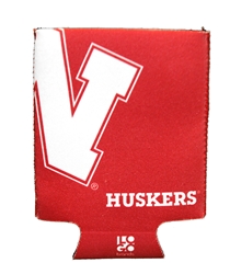 Nebraska Husker Wink Can Coozie Nebraska Cornhuskers, Nebraska  Tailgating, Huskers  Tailgating, Nebraska Nebraska Red Flat Can Coozie Logo Brand, Huskers Nebraska Red Flat Can Coozie Logo Brand