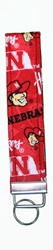 Nebraska Husker Wristlet Key FOB Nebraska Cornhuskers, Nebraska  Mens, Huskers  Mens, Nebraska  Mens Accessories, Huskers  Mens Accessories, Nebraska Nebraska Husker Fabric Wristlet Key FOB, Huskers Nebraska Husker Fabric Wristlet Key FOB