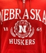 Nebraska Huskers 1869 Seal Powerblend Full Zip Hoodie - AS-H8462