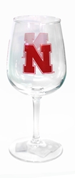 Nebraska Huskers Game Day Wine Glass Nebraska Cornhuskers, Nebraska  Kitchen & Glassware, Huskers  Kitchen & Glassware, Nebraska Game Day Wine Glass Boelter, Huskers Game Day Wine Glass Boelter