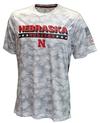 Nebraska Huskers Horizon Camo Airboss OHT Tee. Nebraska Cornhuskers, Nebraska  Mens, Huskers  Mens, Nebraska  Short Sleeve, Huskers  Short Sleeve, Nebraska  Mens T-Shirts, Huskers  Mens T-Shirts, Nebraska Camo, Huskers Camo, Nebraska White Nebraska Huskers Horizon Camo Airboss SS OHT Tee. , Huskers White Nebraska Huskers Horizon Camo Airboss SS OHT Tee. 