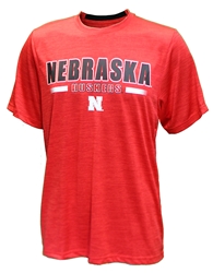 Nebraska Huskers Marled Tee Nebraska Cornhuskers, Nebraska  Mens T-Shirts, Huskers  Mens T-Shirts, Nebraska  Mens, Huskers  Mens, Nebraska  Short Sleeve, Huskers  Short Sleeve, Nebraska Red Nebraska Wright Marled SS Tee Colosseum, Huskers Red Nebraska Wright Marled SS Tee Colosseum