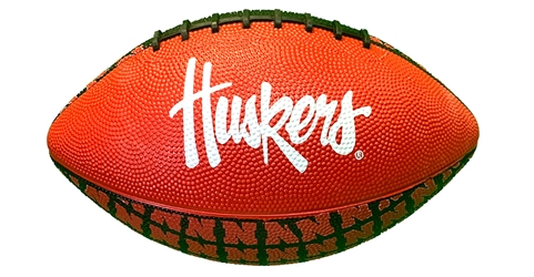 Nebraska Huskers Mini Rubber Football Nebraska Cornhuskers, Nebraska  Balls, Huskers  Balls, Nebraska  Tailgating, Huskers  Tailgating, Nebraska  Toys & Games, Huskers  Toys & Games, Nebraska Mini Nebraska Huskers Rubber Football Logo Brand, Huskers Mini Nebraska Huskers Rubber Football Logo Brand