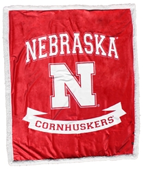 Nebraska Huskers Sherpa Husker Throw Nebraska Cornhuskers, Nebraska  Comfy Stuff, Huskers  Comfy Stuff, Nebraska  Tailgating, Huskers  Tailgating, Nebraska  Bedroom & Bathroom, Huskers  Bedroom & Bathroom, Nebraska Sherpa Husker Throw, Huskers Sherpa Husker Throw