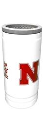 Nebraska Huskers Slim Can Gameday Stainless Steel Koozie  Nebraska Cornhuskers, Nebraska  Game Room & Big Red Room, Huskers  Game Room & Big Red Room, Nebraska  Tailgating, Huskers  Tailgating, Nebraska White Huskers Script With Iron N 12oz Slim Can Gameday Koozie Logo Brand, Huskers White Huskers Script With Iron N 12oz Slim Can Gameday Koozie Logo Brand