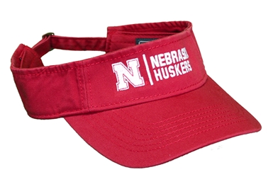 Nebraska Huskers Tennis Visor - Red Nebraska Cornhuskers, Nebraska  Mens Hats, Huskers  Mens Hats, Nebraska  Mens Hats, Huskers  Mens Hats, Nebraska Nebraska Huskers Tennis Visor - Red, Huskers Nebraska Huskers Tennis Visor - Red