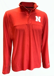 Nebraska Marty Quarter Zip Windshirt  Nebraska Cornhuskers, Nebraska  Mens, Huskers  Mens, Nebraska  Mens, Huskers  Mens, Nebraska  Zippered, Huskers  Zippered, Nebraska  Mens Outerwear, Huskers  Mens Outerwear, Nebraska  Mens Sweatshirts, Huskers  Mens Sweatshirts, Nebraska Red Nebraska Marty 1/4 Zip Windshirt Colosseum, Huskers Red Nebraska Marty 1/4 Zip Windshirt Colosseum