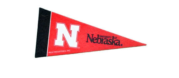 Nebraska Mini Pennant Nebraska Cornhuskers, Nebraska  Game Room & Big Red Room, Huskers  Game Room & Big Red Room, Nebraska  Bedroom & Bathroom, Huskers  Bedroom & Bathroom, Nebraska  Prints & Posters, Huskers  Prints & Posters, Nebraska Red Mini Pennant Rico, Huskers Red Mini Pennant Rico