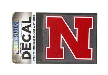 Nebraska N 4 Inch Decal Nebraska Cornhuskers, Nebraska Vehicle, Huskers Vehicle, Nebraska Stickers Decals & Magnets, Huskers Stickers Decals & Magnets, Nebraska Nebraska N 4 Inch Decal, Huskers Nebraska N 4 Inch Decal