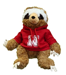 Nebraska Sloth Cuddle Buddy Nebraska Cornhuskers, Nebraska  Toys & Games, Huskers  Toys & Games, Nebraska Nebraska Sloth Cuddle Buddy, Huskers Nebraska Sloth Cuddle Buddy