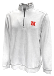 Nebraska Sport Coconut Tommy Bahama Tobago Half Zip  Nebraska Cornhuskers, Nebraska  Mens Outerwear, Huskers  Mens Outerwear, Nebraska  Mens, Huskers  Mens, Nebraska Coconut Nebraska Sport Tobago Half Zip Tommy Bahama, Huskers Coconut Nebraska Sport Tobago Half Zip Tommy Bahama