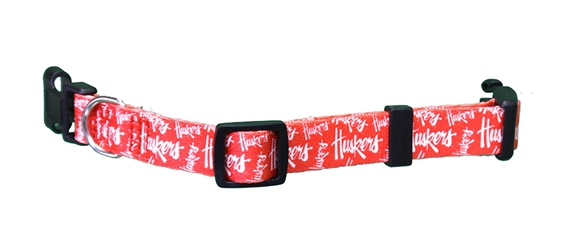 Nebraska Team Pet Collar Nebraska Cornhuskers, Nebraska Pet Items, Huskers Pet Items, Nebraska Nebraska Premium Pet Collar, Huskers Nebraska Premium Pet Collar