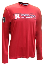 Nebraska Tomcat LS OHT Tee Nebraska Cornhuskers, Nebraska  Mens, Huskers  Mens, Nebraska  Long Sleeve, Huskers  Long Sleeve, Nebraska  Mens T-Shirts, Huskers  Mens T-Shirts, Nebraska Red Nebraska Tomcat LS OHT Tee Colosseum, Huskers Red Nebraska Tomcat LS OHT Tee Colosseum