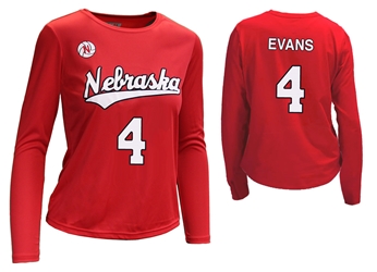 Nebraska Volleyball Evans Number 4 Jersey Nebraska Cornhuskers, Nebraska  Ladies, Huskers  Ladies, Nebraska  Long Sleeve, Huskers  Long Sleeve, Nebraska  Ladies T-Shirts, Huskers  Ladies T-Shirts, Nebraska Volleyball, Huskers Volleyball, Nebraska  Womens Jerseys, Huskers  Womens Jerseys, Nebraska  Ladies Jerseys, Huskers  Ladies Jerseys, Nebraska  Player Jerseys, Huskers  Player Jerseys, Nebraska Nebraska Volleyball Evans Number 4 Jersey, Huskers Nebraska Volleyball Evans Number 4 Jersey