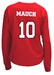 Nebraska Volleyball Olivia Mauch Number 10 Youth Jersey - YT-N0035