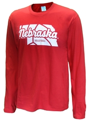 Nebraska Volleyball State LS Tee Nebraska Cornhuskers, Nebraska  Mens, Huskers  Mens, Nebraska  Ladies, Huskers  Ladies, Nebraska  Long Sleeve, Huskers  Long Sleeve, Nebraska  Mens T-Shirts, Huskers  Mens T-Shirts, Nebraska  Ladies T-Shirts, Huskers  Ladies T-Shirts, Nebraska Volleyball, Huskers Volleyball, Nebraska Red Nebraska Volleyball State LS Tee Western, Huskers Red Nebraska Volleyball State LS Tee Western