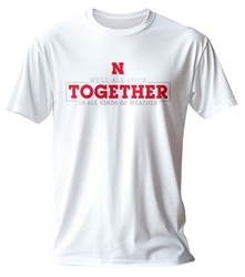 Official Well All Stick Together N All Kinds Of Weather Fundraiser Tee - White Nebraska Cornhuskers, Nebraska  Mens T-Shirts, Huskers  Mens T-Shirts, Nebraska  Mens, Huskers  Mens, Nebraska  Short Sleeve, Huskers  Short Sleeve, Nebraska  Ladies T-Shirts, Huskers  Ladies T-Shirts, Nebraska Well All Stick Together N All Kinds Of Weather Fundraiser Tee - White, Huskers Well All Stick Together N All Kinds Of Weather Fundraiser Tee - White