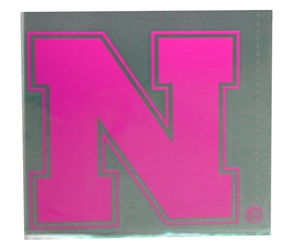 Pink Nebraska Color Shock Decal Nebraska Cornhuskers, Nebraska Vehicle, Huskers Vehicle, Nebraska Stickers Decals & Magnets, Huskers Stickers Decals & Magnets, Nebraska Pink Nebraska Color Shock Decal, Huskers Pink Nebraska Color Shock Decal