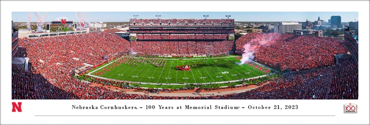 Poster Panorama Nebraska Football 100th Anniversary-Tube  Nebraska Cornhuskers, Nebraska Home & Office, Huskers Home & Office, Nebraska  Game Room & Big Red Room, Huskers  Game Room & Big Red Room, Nebraska 100th Anniversary at Memorial Stadium, Huskers  Office Den & Entry, Nebraska Wall Decor, Huskers Wall Decor, Nebraska  Prints & Posters, Huskers  Prints & Posters, Nebraska 100th Anniversary at Memorial Stadium, Nebraska 100th Anniversary at Memorial Stadium