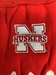 Red And White Huskers Utility Gloves - DU-H7040