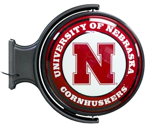 Rotating Illuminated University of Nebraska Sign Nebraska Cornhuskers, Nebraska  Game Room & Big Red Room, Huskers  Game Room & Big Red Room, Nebraska Wall Decor, Huskers Wall Decor, Nebraska Rotating Illuminated University of Nebraska Sign, Huskers Rotating Illuminated University of Nebraska Sign