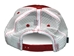 Scarlet N Cream Nebraska Huskers Stars OTA Trucker - HT-F3089