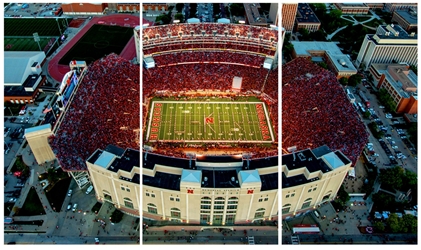 Three Panel Memorial West Stadium N Front Nebraska Cornhuskers, Nebraska Home & Office, Huskers Home & Office, Nebraska  Game Room & Big Red Room, Huskers  Game Room & Big Red Room, Nebraska  Office Den & Entry, Huskers  Office Den & Entry, Nebraska Wall Decor, Huskers Wall Decor, Nebraska  Prints & Posters , Huskers  Prints & Posters , Nebraska Three Panel Memorial West Stadium N Front, Huskers Three Panel Memorial West Stadium N Front