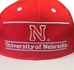 University Of Nebraska TO Flat Bill The Game Cap - HT-H1329